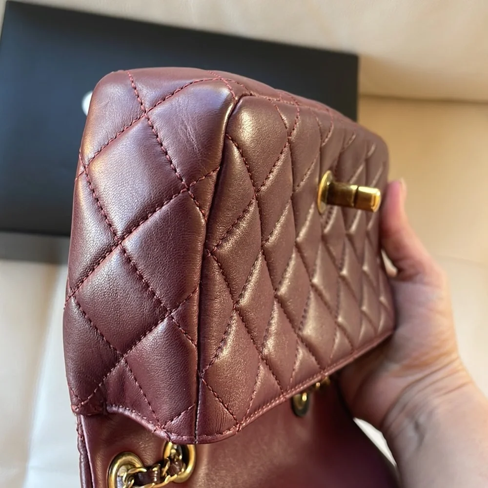 Chanel mini rectangular flap bag - Picture 9 of 10